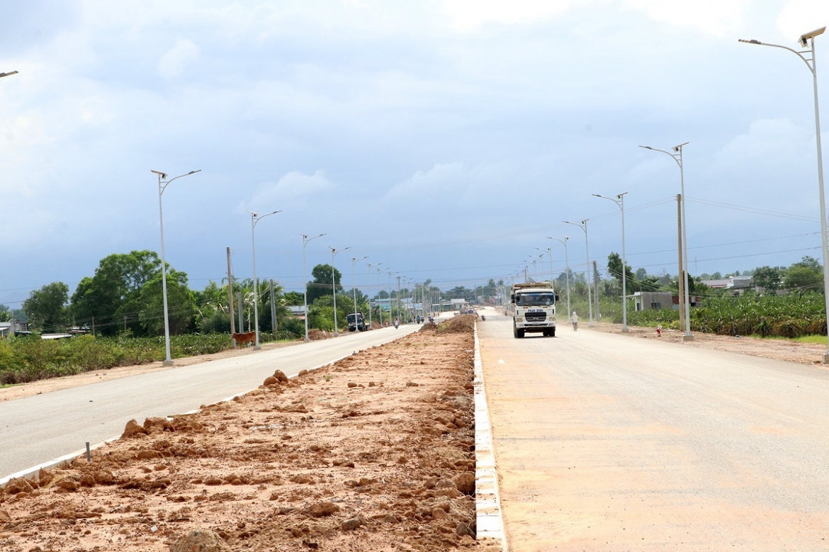 Tuyến đường giảm tải cao tốc Vĩnh Hảo - Phan Thiết vướng mặt bằng